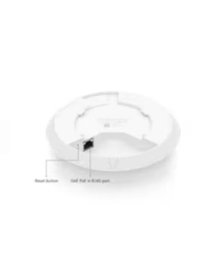 Ubiquiti Networks UniFi U6+ Dual-Band Wi-Fi 6 Access Point, Wi-Fi 6 Standard, Up 2402Mbps , WPA3, 300+ clients, Ceiling/Wall Mount Kit, White | U6+ - Image 5
